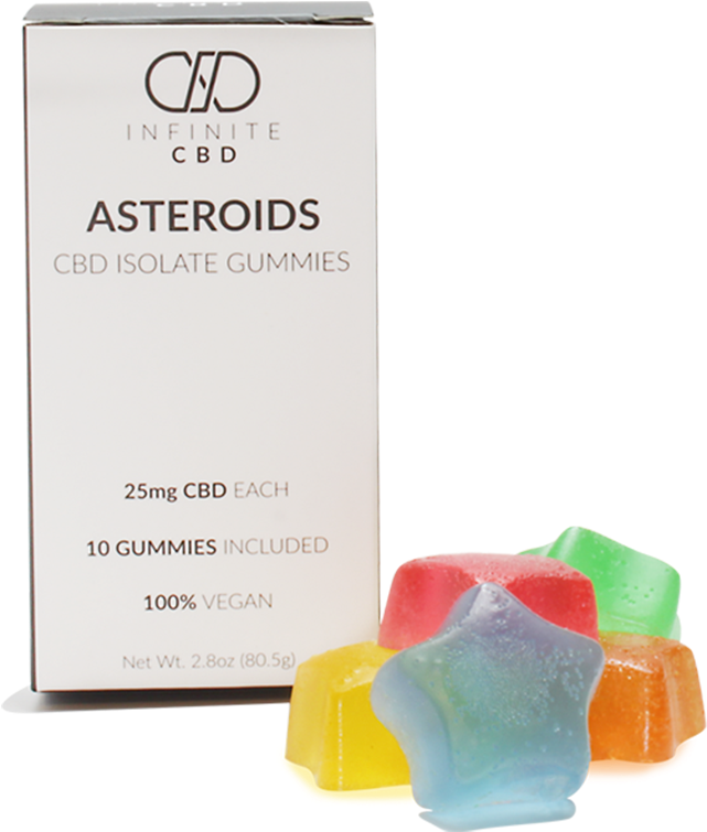 Infinite Cbd Asteroids (800x800), Png Download