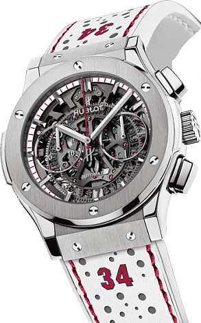 Hublot Архив Hublot Ray Allen Auction Titanium Ray - Hublot Aerofusion Titanium Chronograph (293x470), Png Download