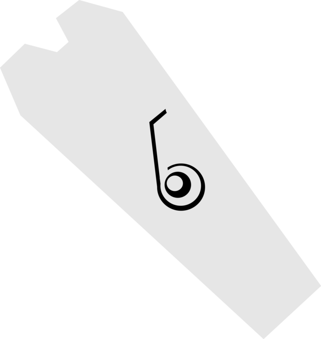 Vector Illustration Of Clothespin Or Clothes-peg Fastener - Hämeenkyrön Yhteiskoulu (662x700), Png Download