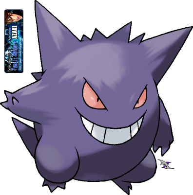 Gengar (396x401), Png Download
