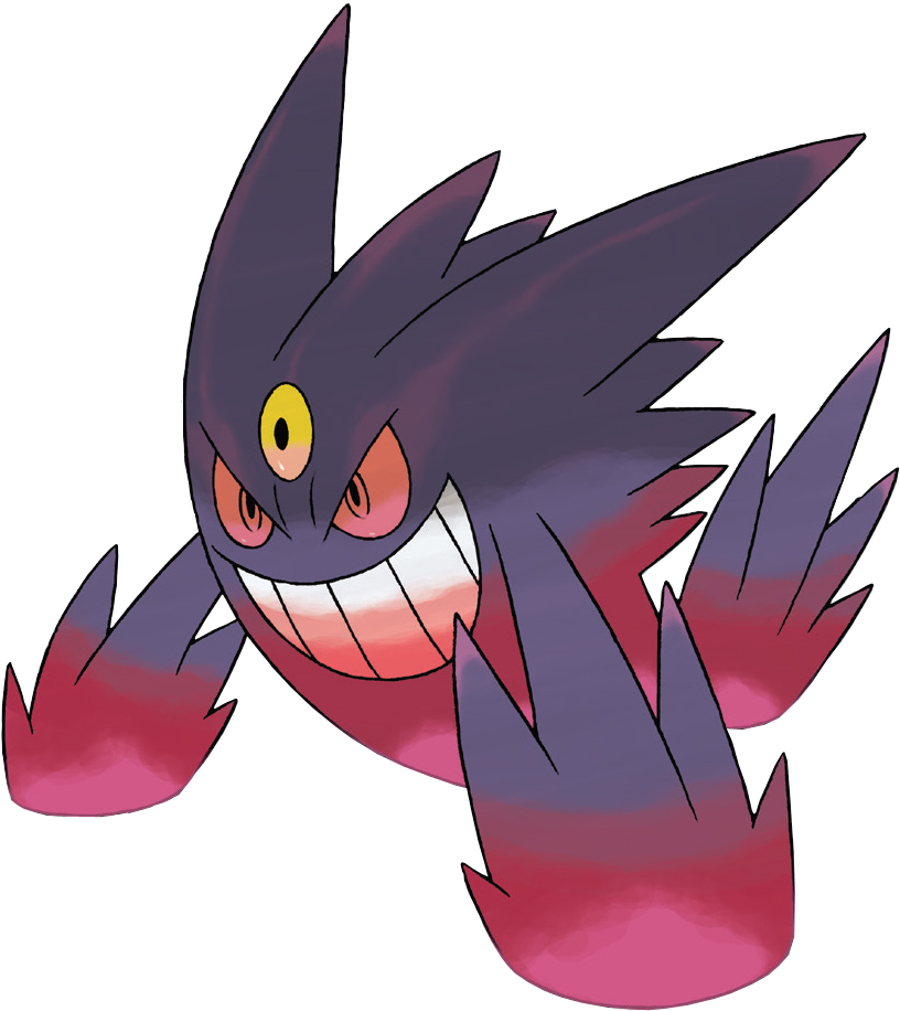Gengar - Mega Gengar (915x915), Png Download