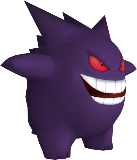 Download Zip Archive - Pokepark Gengar (750x650), Png Download