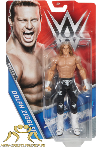 Wwe Basic Action Figure Series 72 - Dolph Ziggler (600x600), Png Download