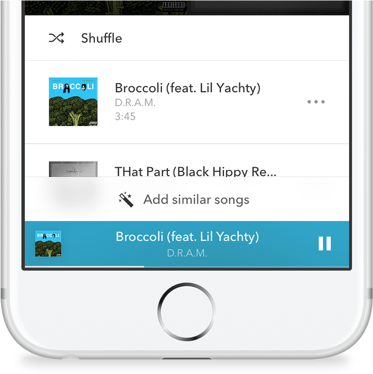 A Magic Button That Turns Orphaned Playlists Into Hours - Music (1102x778), Png Download