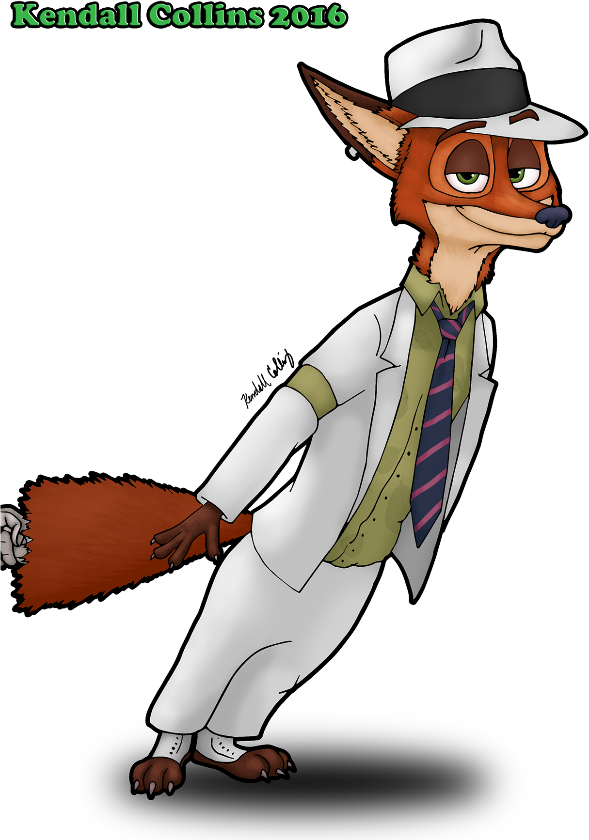 Nick's A Smooth Criminal - Nick Wilde Smooth Criminal (1280x1752), Png Download
