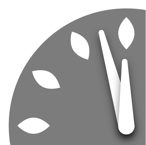 Seed Doomsday Clock - Doomsday Clock (1000x500), Png Download