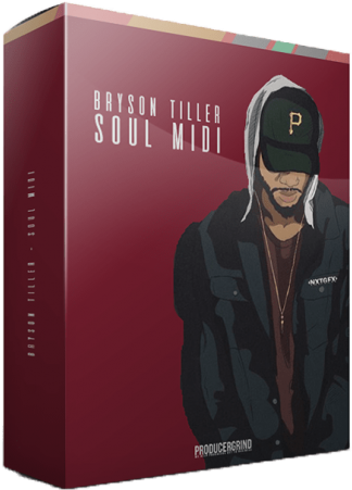 Producer Grind Bryson Tiller Soul Midi Wav Midi - Bryson Tiller Poster 24in X 36in Music (335x450), Png Download