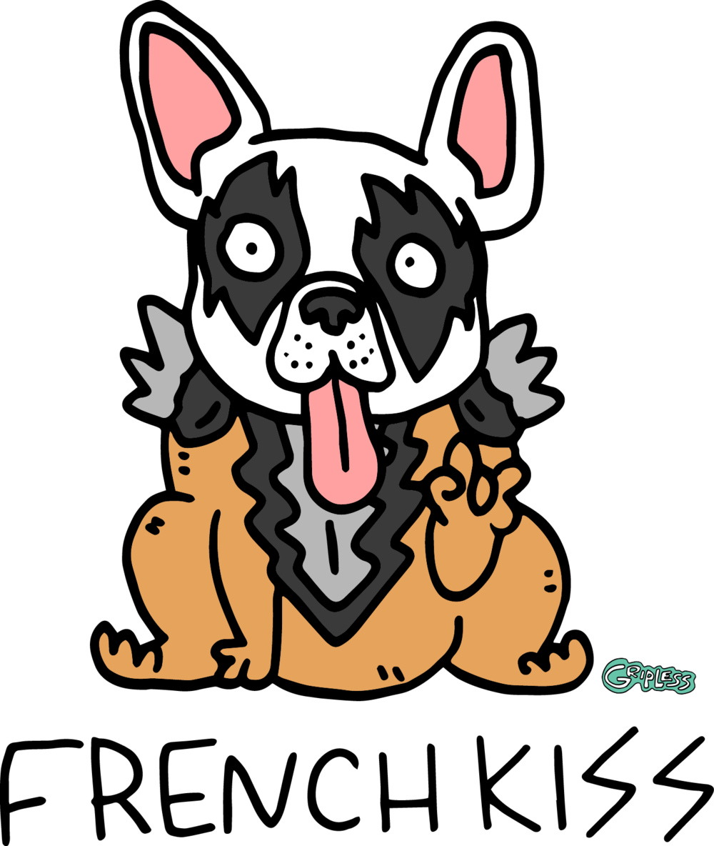 Clipart Stock At Getdrawings Com Free For Personal - Cfartoon French Bulldog Png (1000x1184), Png Download
