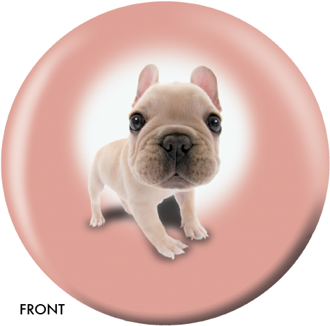 French Bulldog Bowling Ball (500x500), Png Download