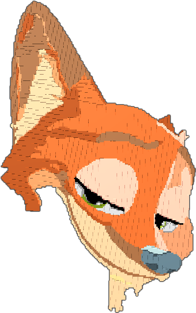 Nick Wilde, But Its Way Too Much For Me To Do, So That's - Illustration (768x768), Png Download
