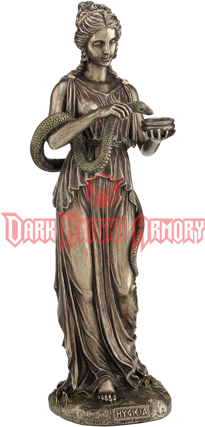 Greek Goddess Hygieia Statue - Hygieia Statue - Greek Goddess Of Health (850x850), Png Download