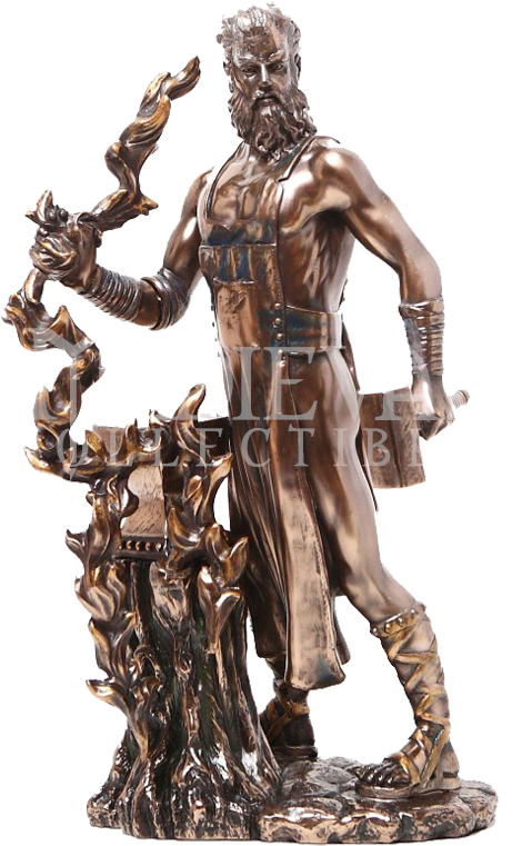 Ancient Greece Drawing At Getdrawings Png - Greek Blacksmith Hephaestus Statue (850x850), Png Download