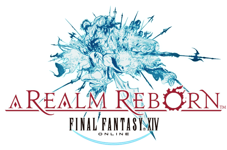 Final Fantasy Xiv Getting New Updates And Monster Hunter - Final Fantasy Xiv A Realm Reborn Logo Png (732x485), Png Download