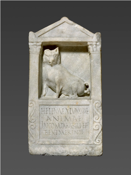 Statues, Gems, And Tombstones - Grave Stele For Helena (938x584), Png Download