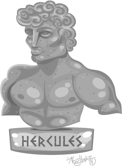 Greek Mythology - Drawing (411x623), Png Download