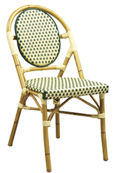 Chair French Style Bamboo (600x600), Png Download
