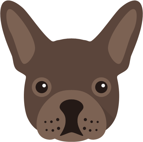 Frenchbulldog 02 Yappicon Frenchbulldog 03 Yappicon - French Bulldog (600x600), Png Download
