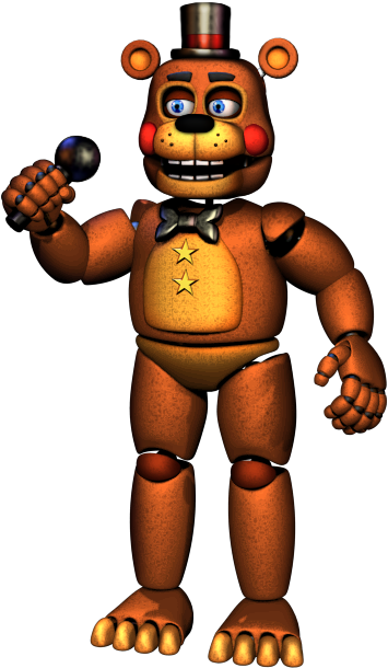 Rockstar Toy Freddy - Rockstar Freddy (363x620), Png Download