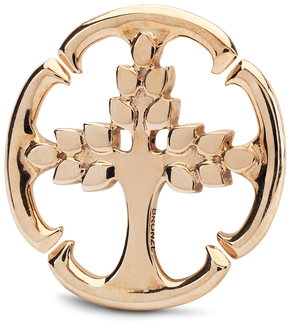 X Jewelry Tree Of Life Double Bronze Link - Tree Of Life Gold Png Transparent (450x450), Png Download
