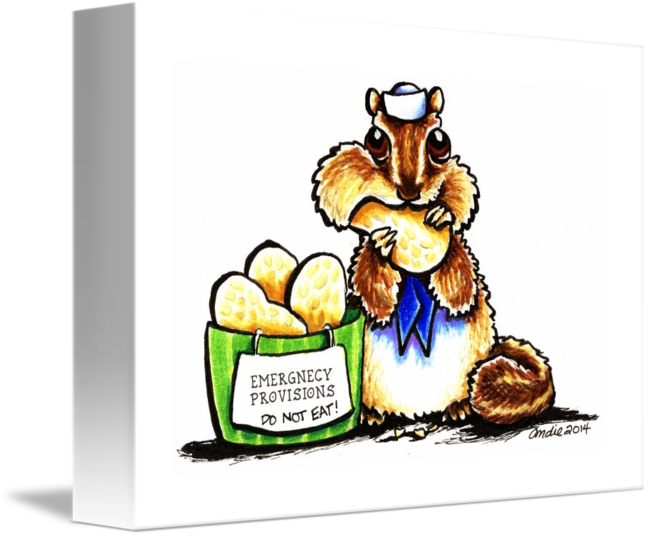 Nauti Chipmunk By Off - Drawing (650x537), Png Download