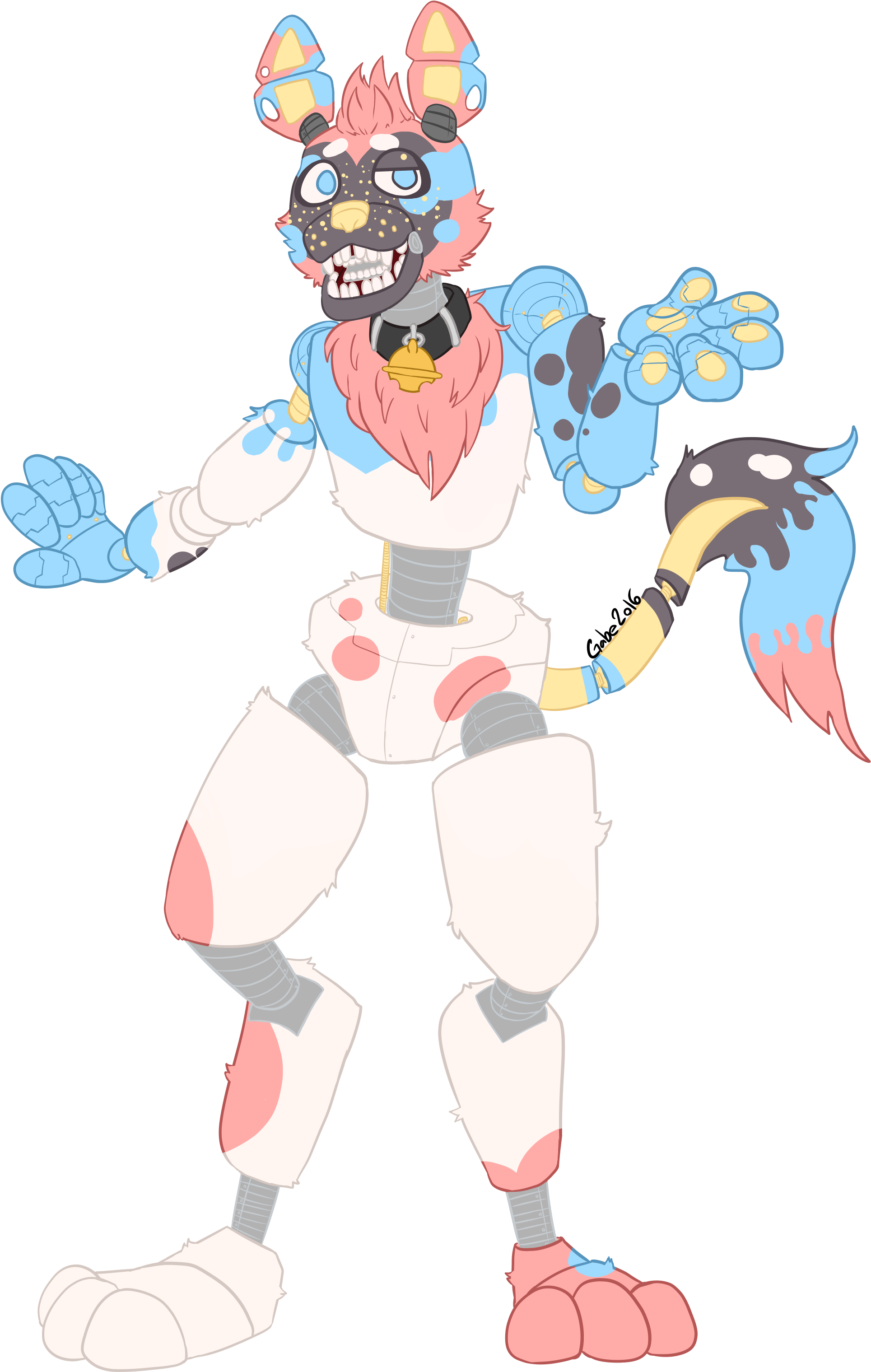 Fnaf Hyena (2000x3048), Png Download