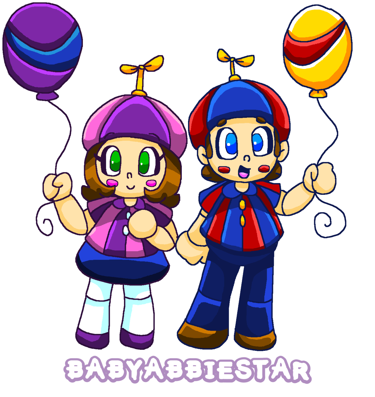 Png Transparent J My Fnaf Human - Fnaf Bb And Jj (1280x1349), Png Download