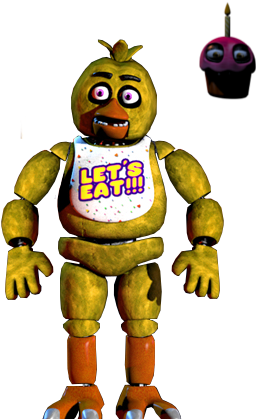 Christmas Box Chica Full By Realitywarper On - Trends 16-month 2017 Five Nights At Freddy's Wall Calendar (400x550), Png Download