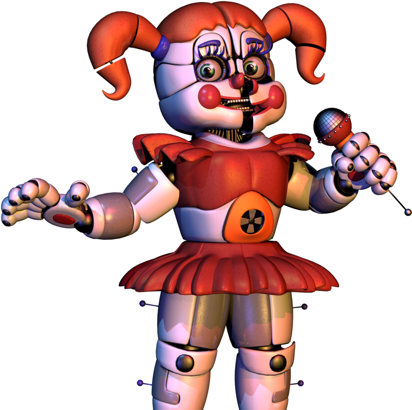 Transparent Fnaf Baby - Baby Fnaf (894x894), Png Download