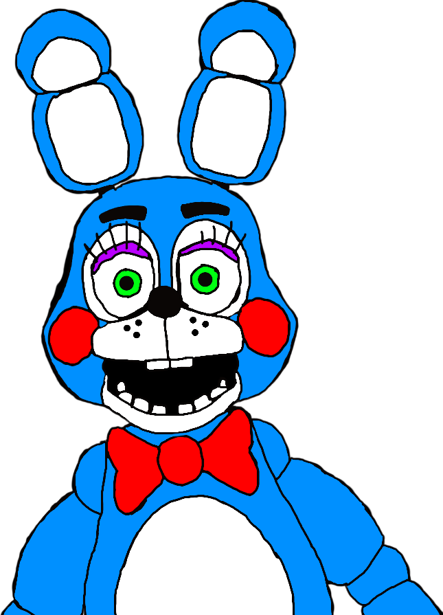 Toy Bonnie Drawing By Tattleangusmlg - Toy Bonnie Good Drawing (645x895), Png Download