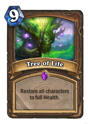 Treeoflife - Tree Of Life Hearthstone (300x421), Png Download