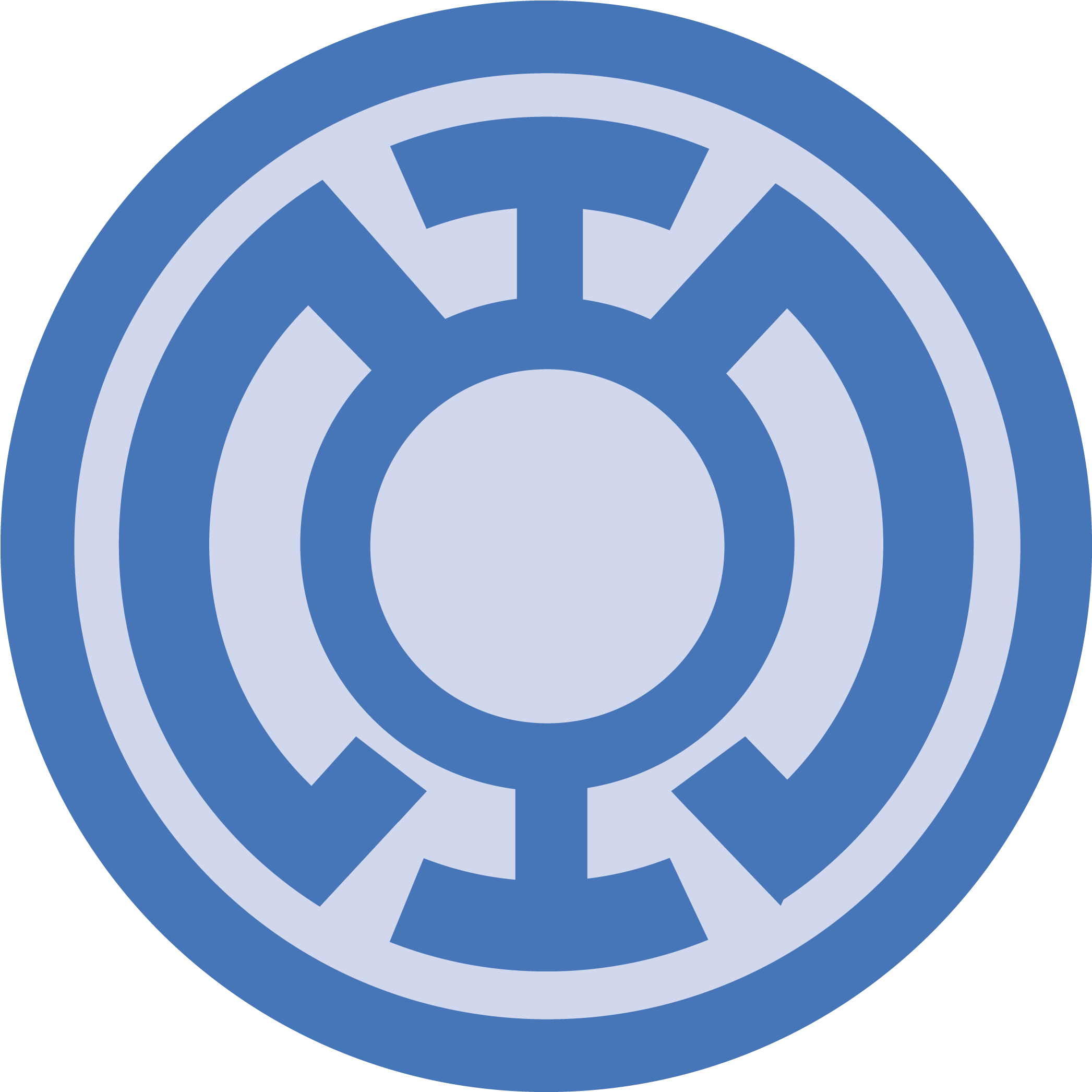 Blue Lantern - Gloucester Road Tube Station (2100x2100), Png Download