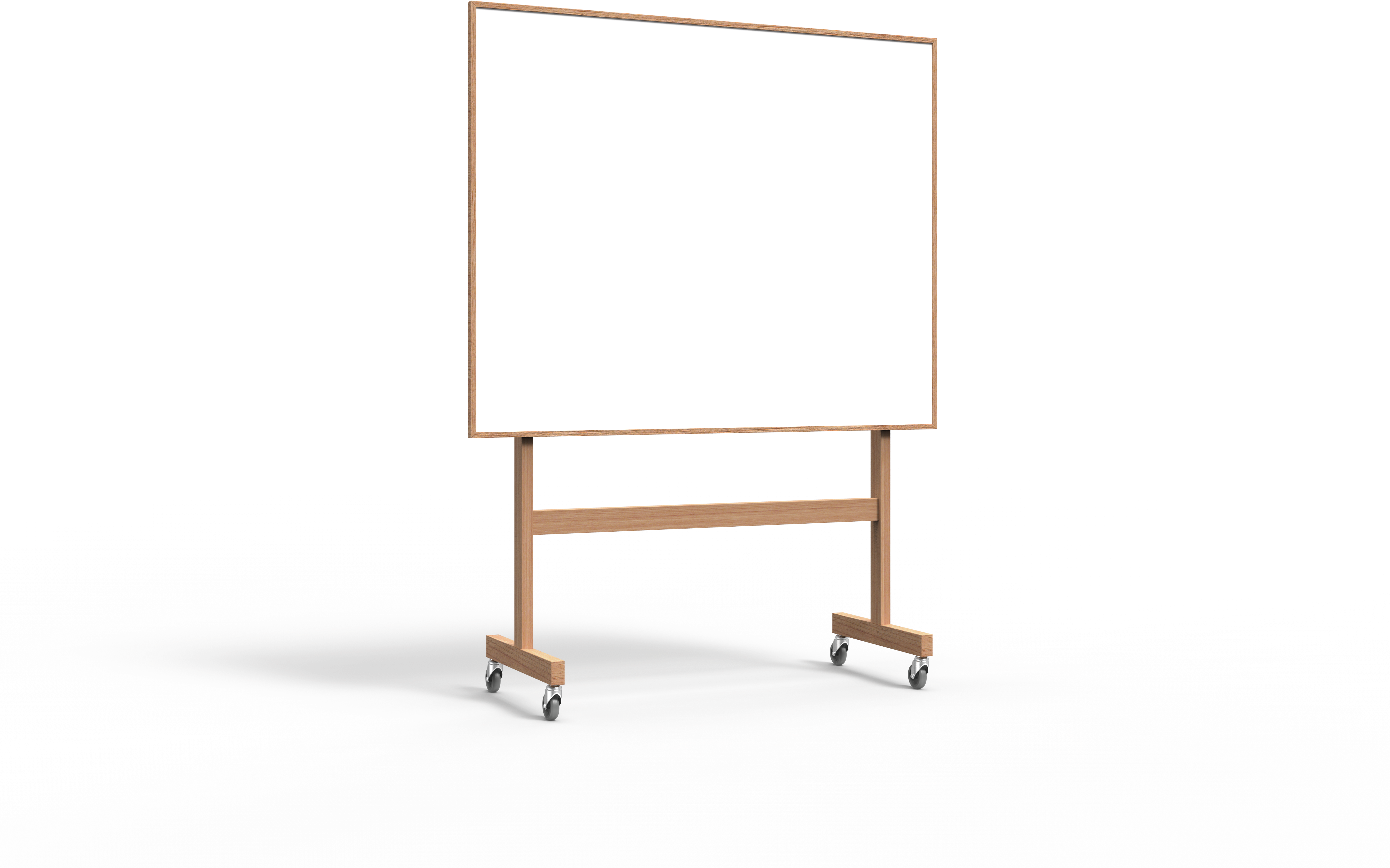 Wood Mobile Whiteboard - Lintex Mobile Wood Whiteboard (5000x3700), Png Download