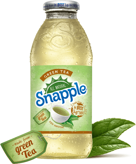 Snapple Flavors Green Tea (571x571), Png Download