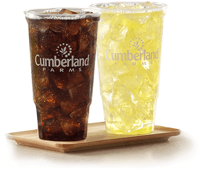 Fountain - Cumberland Farms (426x413), Png Download