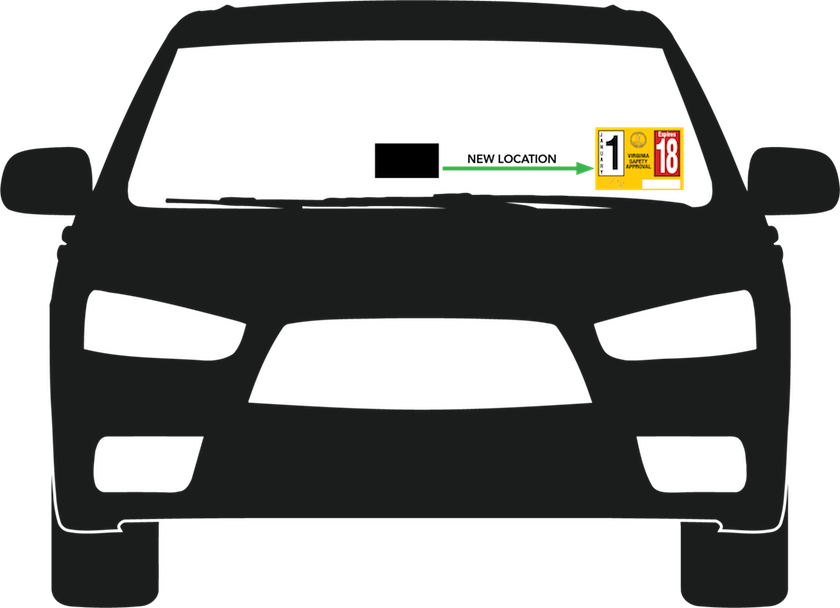 Starting January 1, 2018, The Annual Car Inspection - Virginia Inspection Sticker 2018 (840x608), Png Download