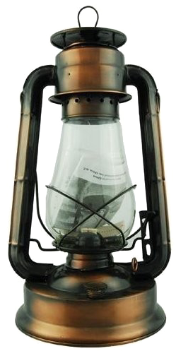 Decorative Lantern Png Image - Kerosene Lantern Hurricane Lantern 15-inch (uses Lamp (500x500), Png Download