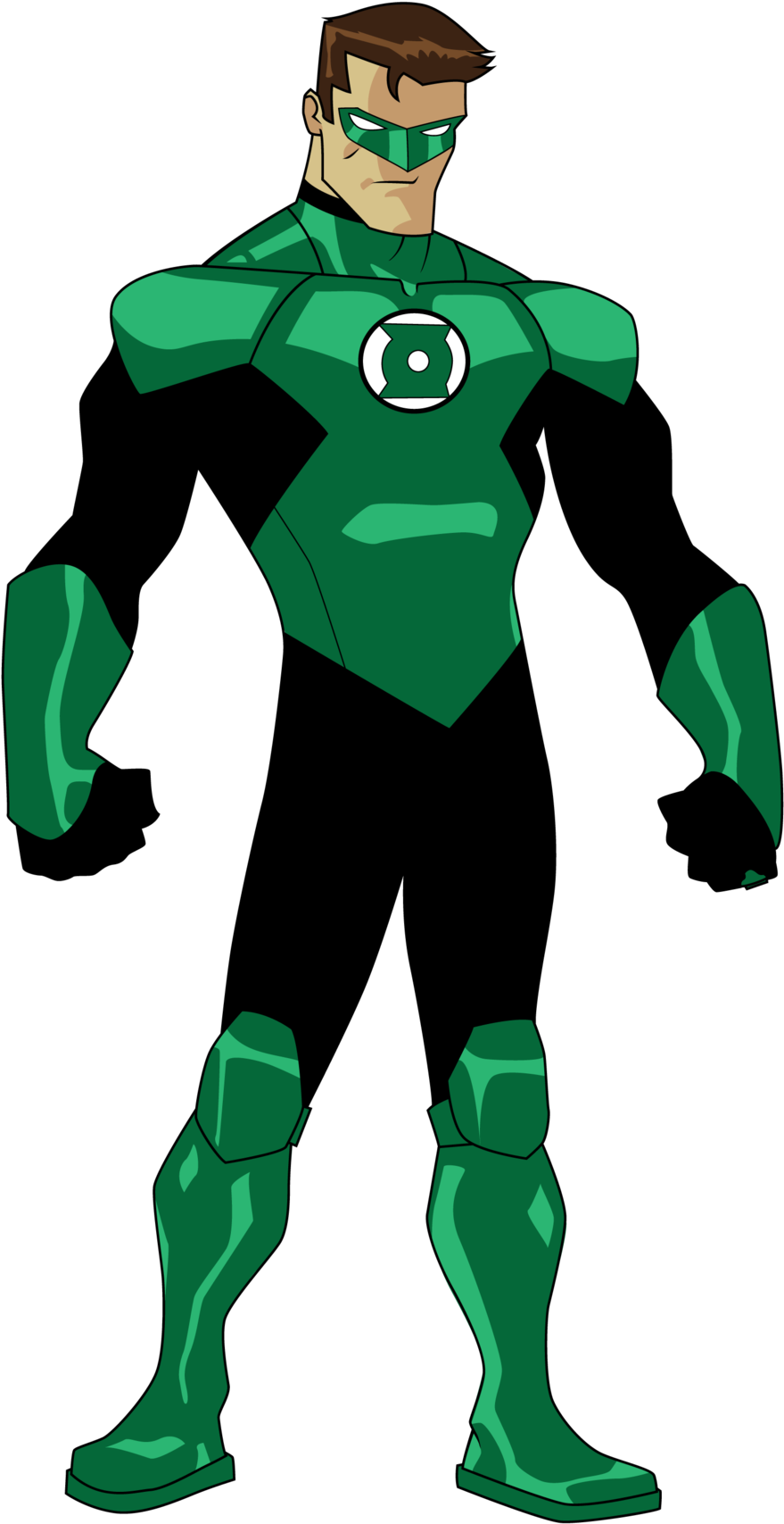 Green Lantern Phone Clipart - Green Lantern Superhero Clipart (900x1750), Png Download