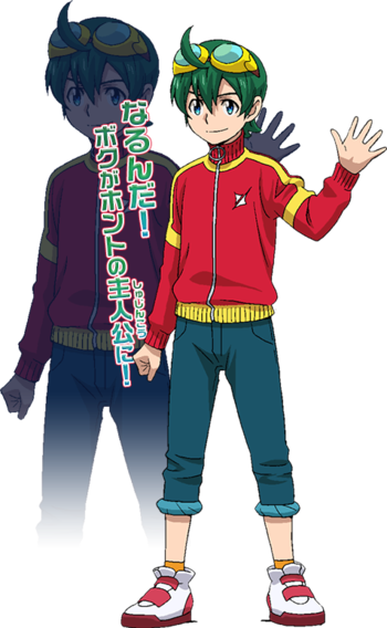 Protagonists - Digimon Universe Appli Monsters Characters (350x568), Png Download