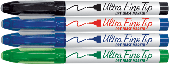 Home/markers/dry Erase Markers - Board Dudes Dry Erase Markers, Ultra Fine, Assorted (600x600), Png Download