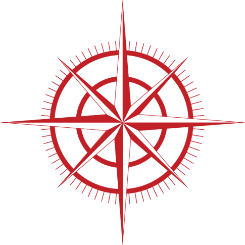 Clipart Resolution 500*500 - Small Compass Tattoo Drawing (500x500), Png Download