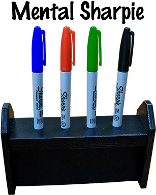 Mental Sharpie By Ickle Pickle Products - Mms Mental Sharpie By Ickle Pickle Products - Trick (400x400), Png Download