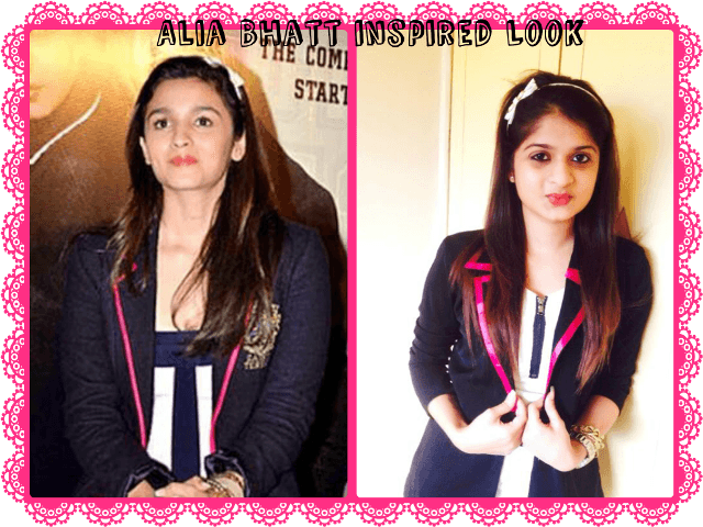Alia Bhatt Soty Inspired Outfit Of The Day 1 - Look Like Alia Bhatt (640x480), Png Download