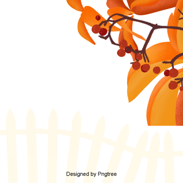 Beautiful Colorful Cartoon Lovely Hand-painted Autumn - Autumn (360x360), Png Download