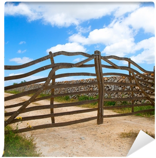 Menorca Traditional Wooden Fence In Balearic Islands - Vallas De Madera En Menorca (400x400), Png Download