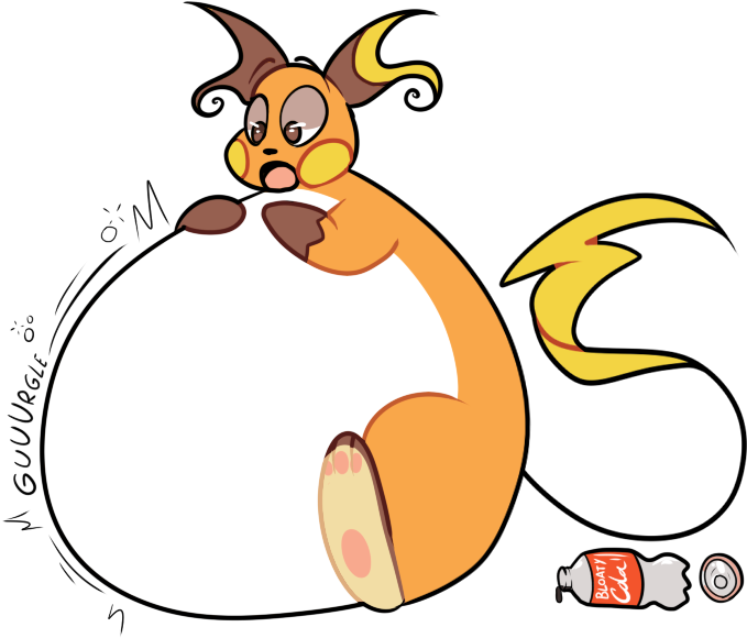 Raichu Soda Inflation By Inflationdex-dahaev9 - Cartoon (700x605), Png Download