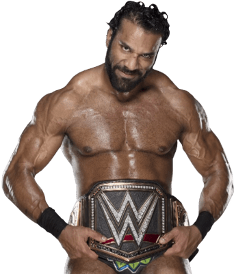 Jinder Mahal Proud Belt - Jinder Mahal Wwe Champion Png (400x400), Png Download