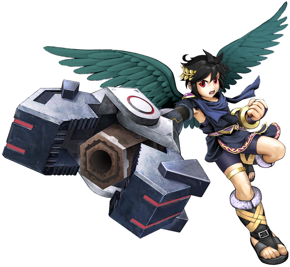Dark Pit With Crusher Arm - Dark Pit (1000x940), Png Download