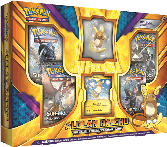 Alolan Raichu Figure Collection (600x600), Png Download