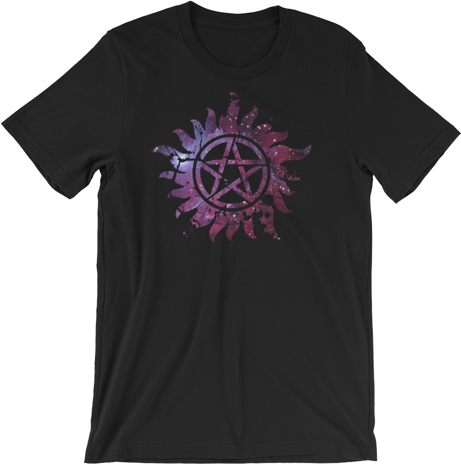 Supernatural Anti-possession Galaxy Print - Intelligence Is The Ability To Adapt To Change T-shirt (1000x1000), Png Download