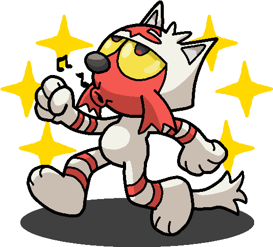 Shiny Litten Felix The Cat By Shawarmachine - Het Felix The Cat (600x600), Png Download